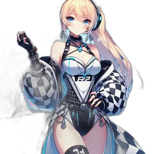 robot, dress, staff, weapon transparent PNG cut-out