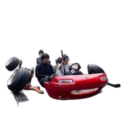 car, staff, weapon, robot transparent PNG cut-out