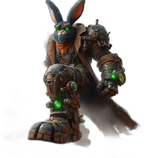 robot, weapon, animal, staff transparent PNG cut-out