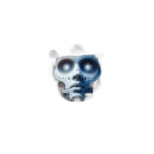 jewelry, mask, face, robot transparent PNG cut-out