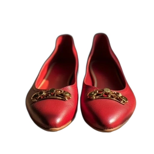 shoes, 3d render, photorealistic, red transparent PNG cut-out