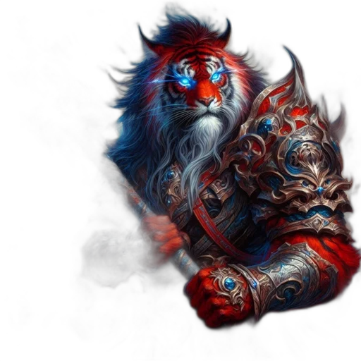dragon, face, staff, mask transparent PNG cut-out