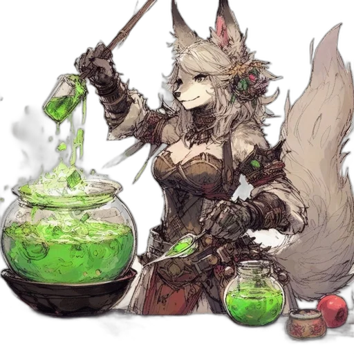 staff, food, fantasy art, concept art transparent PNG cut-out