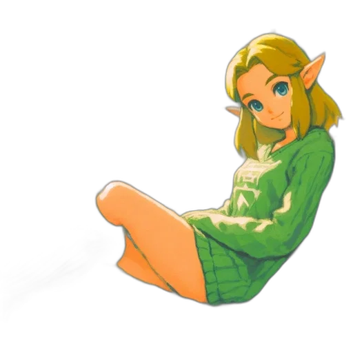 dress, staff, creature, animal transparent PNG cut-out