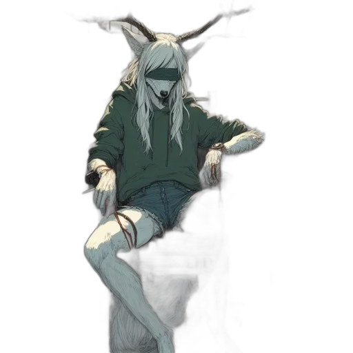 creature, mask, jacket, dragon transparent PNG cut-out