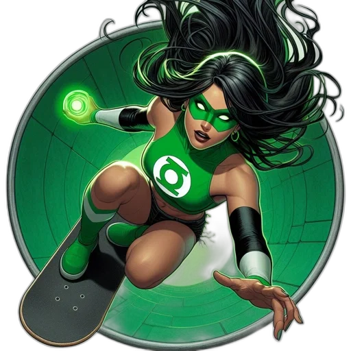 comic book art, concept art, cartoon, fantasy art transparent PNG cut-out