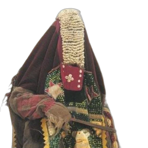 crown, mask, jacket, staff transparent PNG cut-out