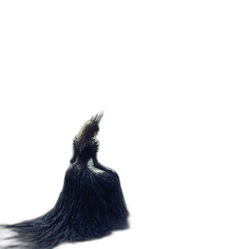 hair, animal, creature, dress transparent PNG cut-out