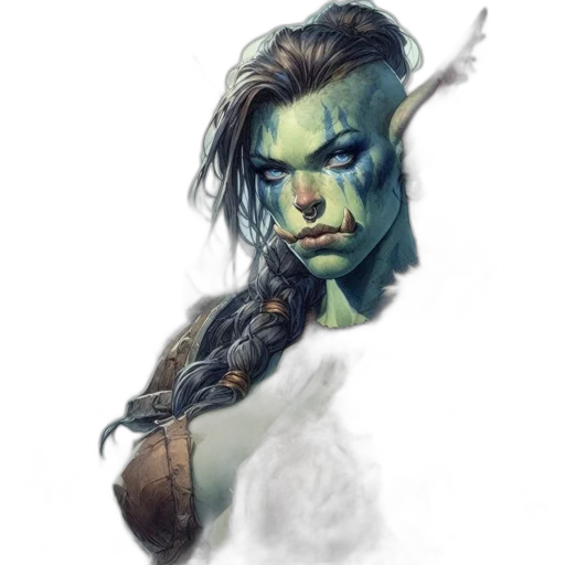 face, mask, fantasy art, concept art transparent PNG cut-out