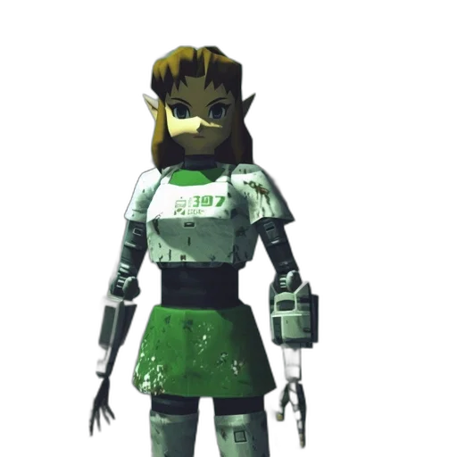 robot, staff, weapon, dress transparent PNG cut-out