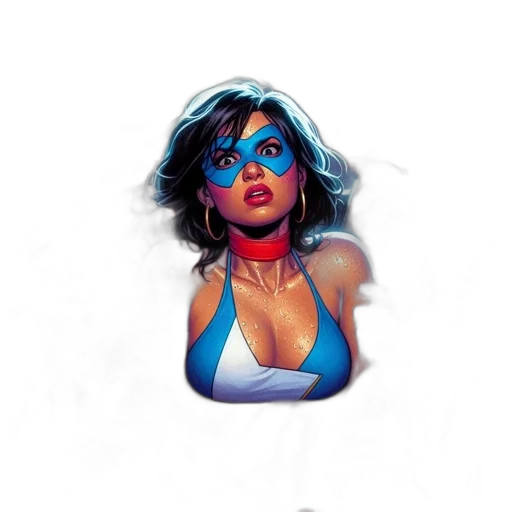 comic book art, concept art, photorealistic, pixel art transparent PNG cut-out