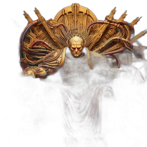 crown, creature, concept art, fantasy art transparent PNG cut-out