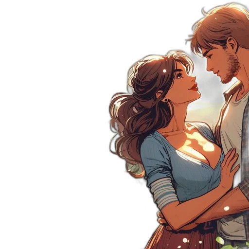 comic book art, concept art, fire, golden transparent PNG cut-out