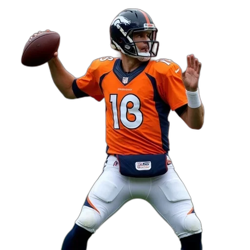 denver, broncos, quarterback, peyton transparent PNG cut-out