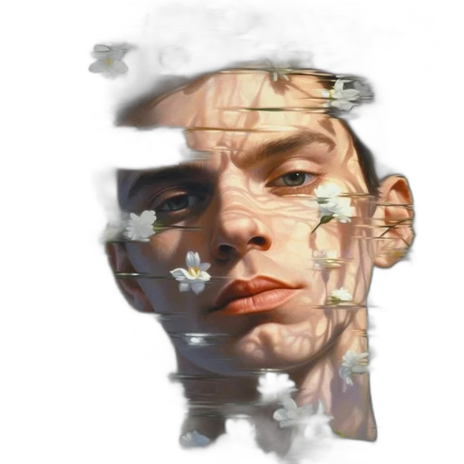 face, robot, mask, crown transparent PNG cut-out
