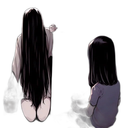 hair, mask, creature, dress transparent PNG cut-out
