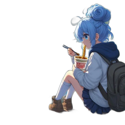 food, jacket, weapon, anime transparent PNG cut-out