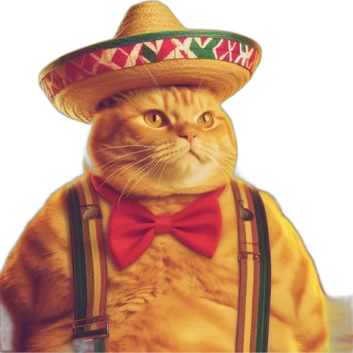 hat, animal, staff, face transparent PNG cut-out