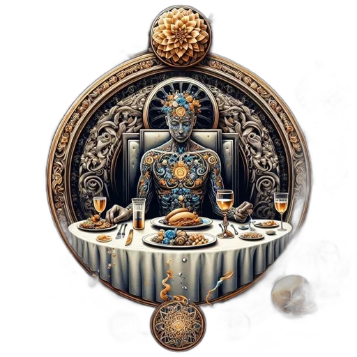 jewelry, robot, food, crown transparent PNG cut-out