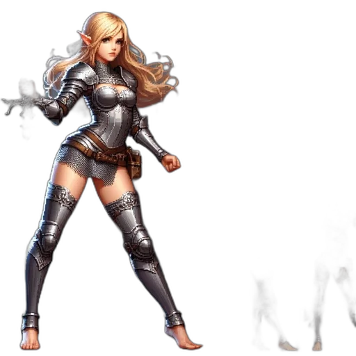 concept art, fantasy art, 3d render, pixel art transparent PNG cut-out