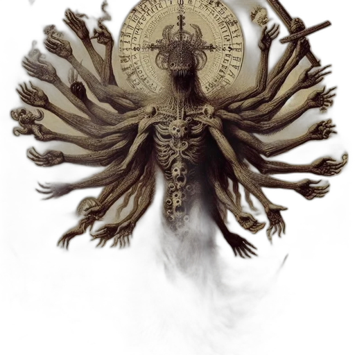 staff, crown, creature, sword transparent PNG cut-out