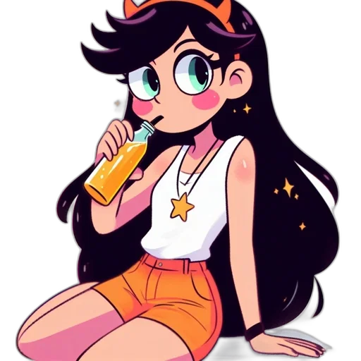staff, dress, food, cartoon transparent PNG cut-out