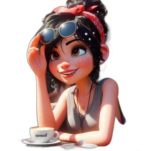 jewelry, staff, face, hat transparent PNG cut-out