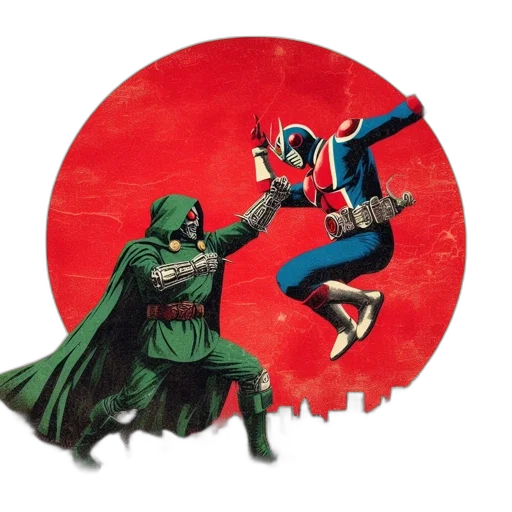 mask, weapon, comic book art, concept art transparent PNG cut-out