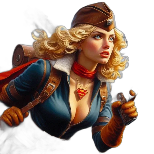 fantasy art, comic book art, concept art, pixel art transparent PNG cut-out