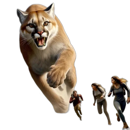 animal, concept art, 3d render, photorealistic transparent PNG cut-out