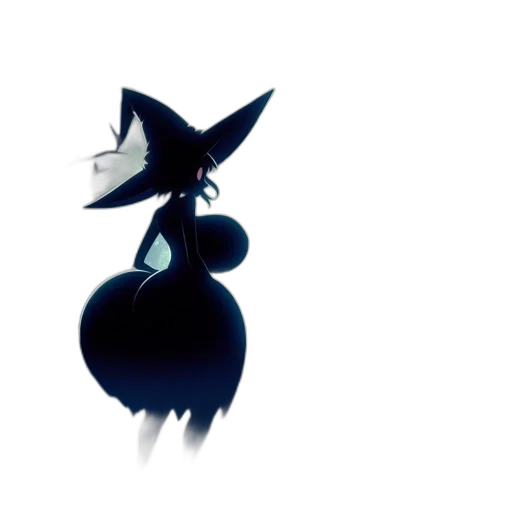 crown, dress, creature, staff transparent PNG cut-out