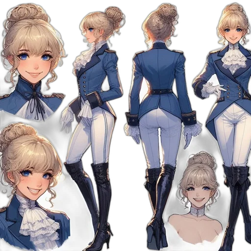 staff, jacket, concept art, anime transparent PNG cut-out