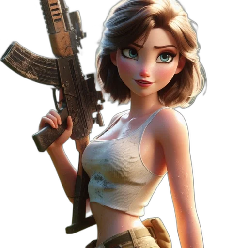 weapon, staff, concept art, 3d render transparent PNG cut-out
