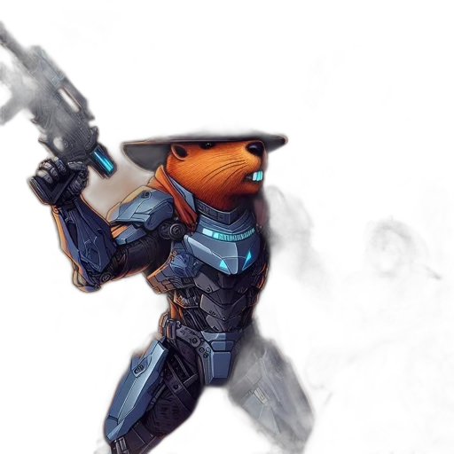 weapon, robot, staff, sword transparent PNG cut-out