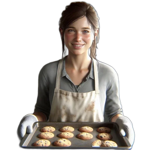 food, photorealistic, concept art, oil painting transparent PNG cut-out