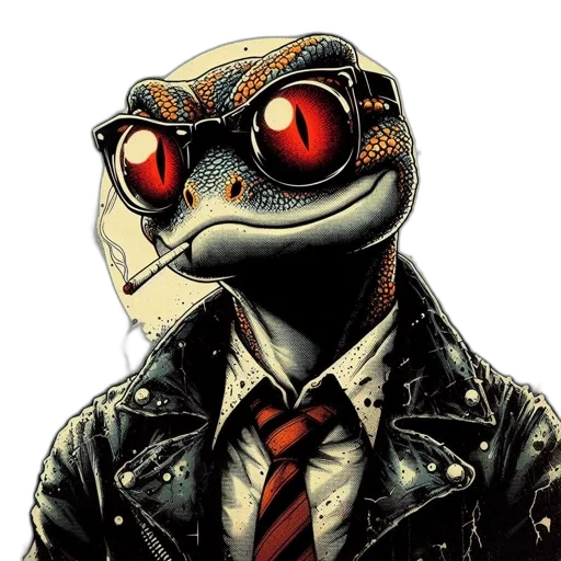 mask, jacket, robot, animal transparent PNG cut-out