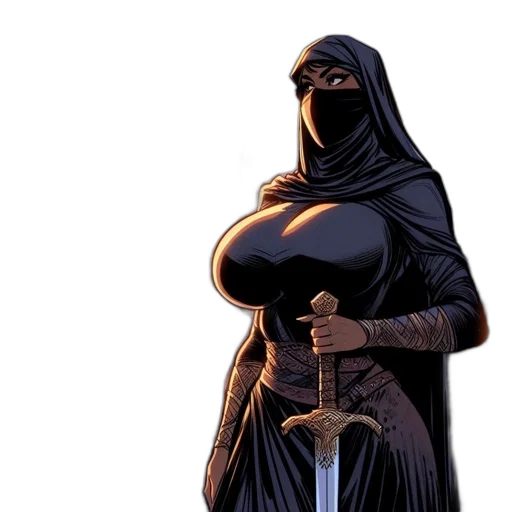 sword, weapon, comic book art, concept art transparent PNG cut-out