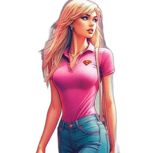 dress, comic book art, concept art, cartoon transparent PNG cut-out