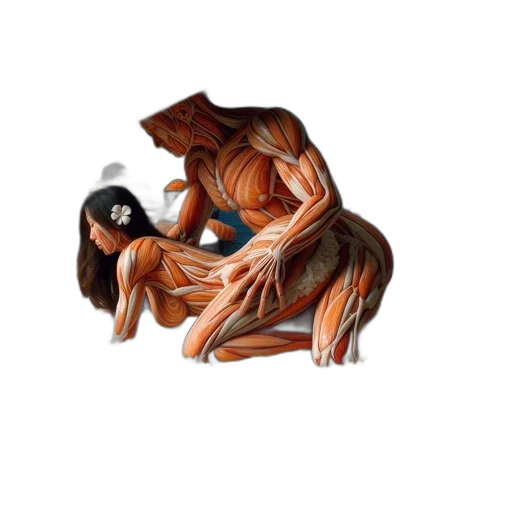 creature, furniture, hair, mask transparent PNG cut-out