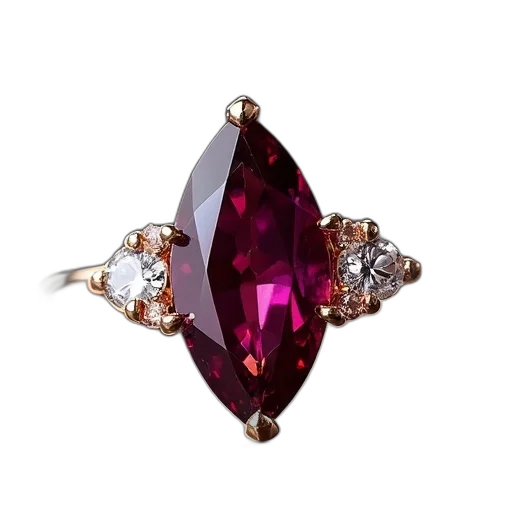 jewelry, crown, marquis, garneti transparent PNG cut-out