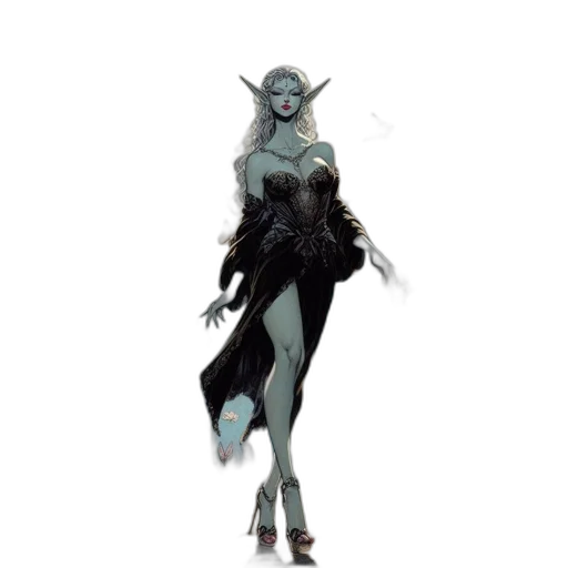 creature, staff, dragon, dress transparent PNG cut-out