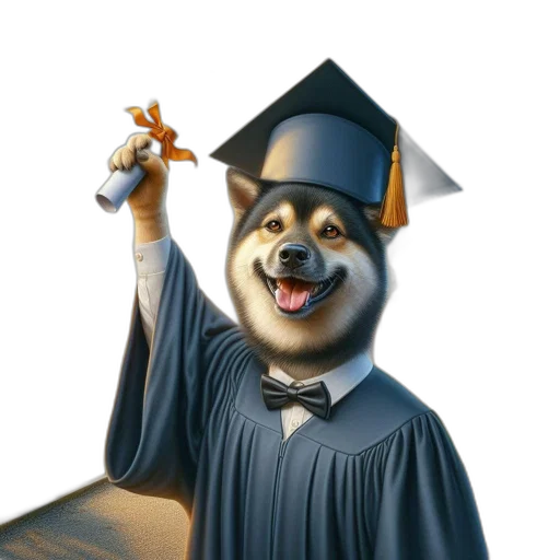 staff, animal, hat, 3d render transparent PNG cut-out