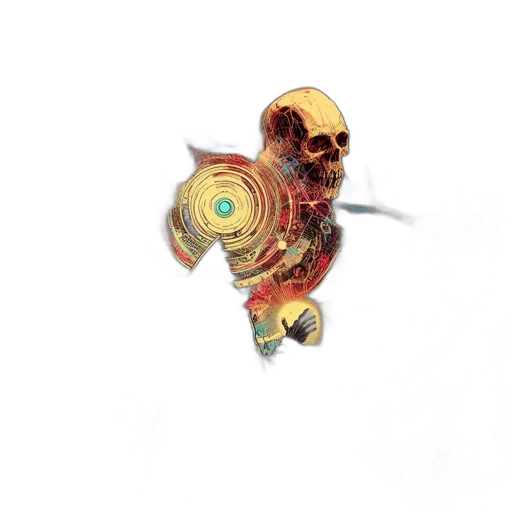 mask, staff, robot, weapon transparent PNG cut-out