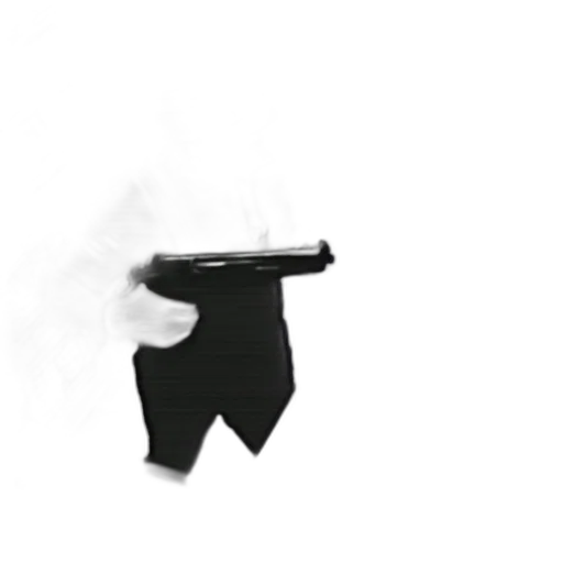 weapon, jacket, shoes, mask transparent PNG cut-out