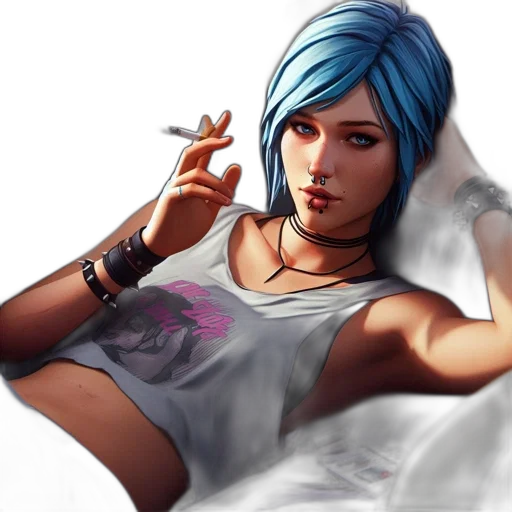 concept art, photorealistic, fantasy art, cyberpunk transparent PNG cut-out