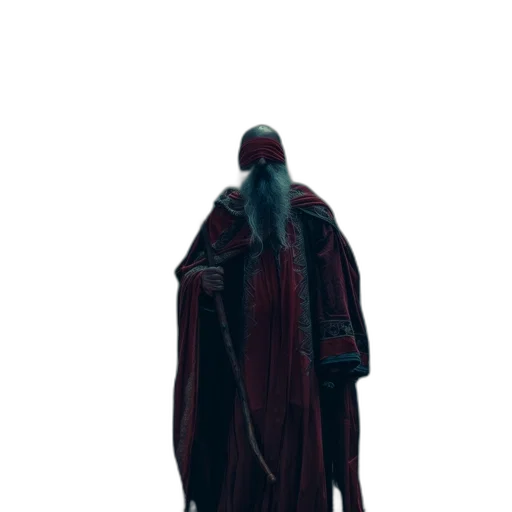 staff, jacket, mask, creature transparent PNG cut-out