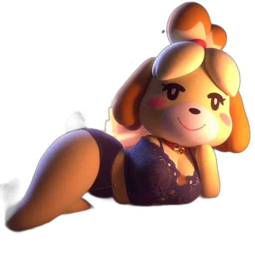 dress, animal, staff, creature transparent PNG cut-out
