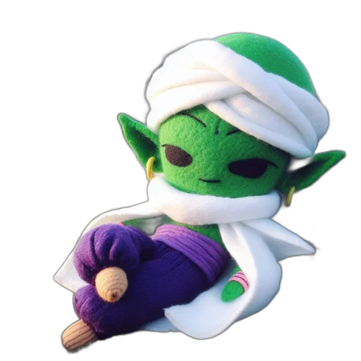 staff, hat, weapon, creature transparent PNG cut-out