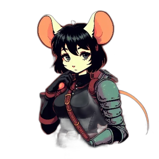 jacket, weapon, staff, animal transparent PNG cut-out