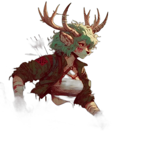 creature, mask, concept art, fantasy art transparent PNG cut-out
